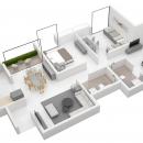 Assetz - 3bhk Isometric